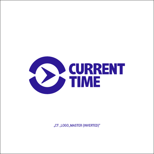 CurrentTime - English Brandmark (inverted)